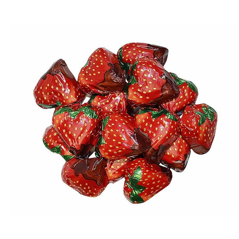 Wrapped Strawberry Creme Hearts