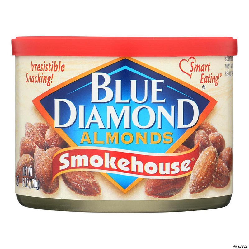Blue Diamond Almonds – Case of 12 – 6 OZ