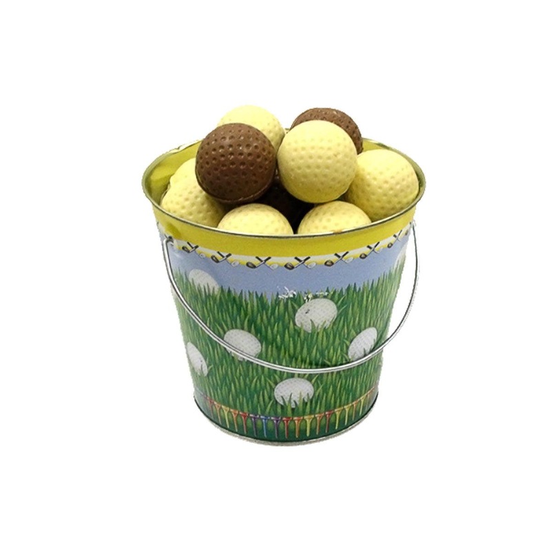 Chocolate Golf Ball Bucket