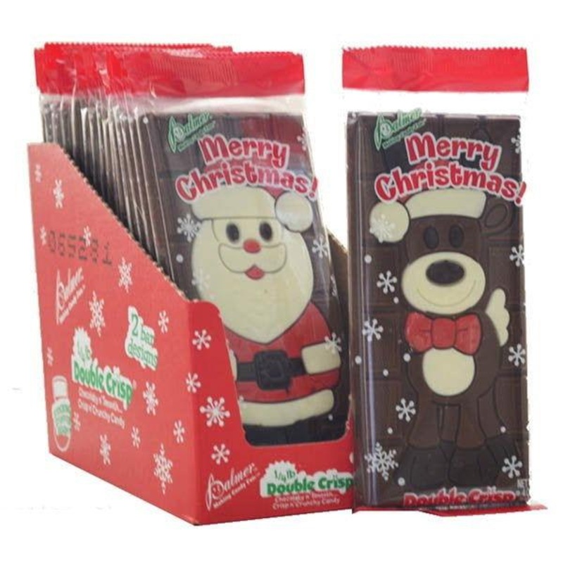 Double Crisp Santa & Reindeer Chocolate Bars