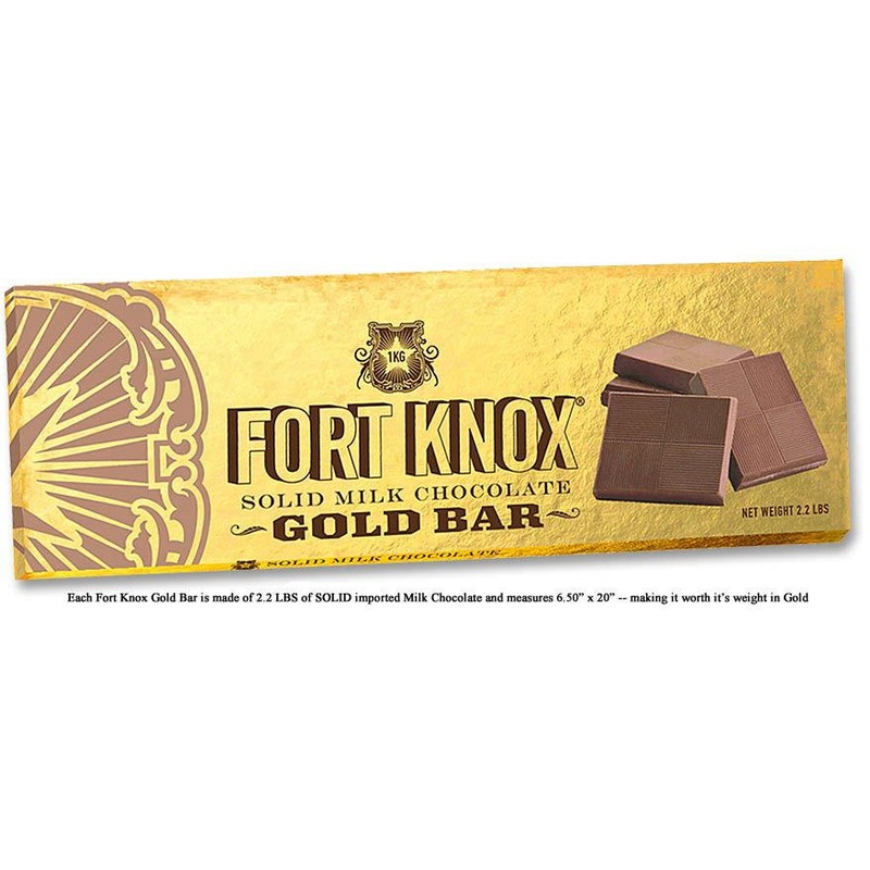 Fort Knox Gigantic Chocolate Bar