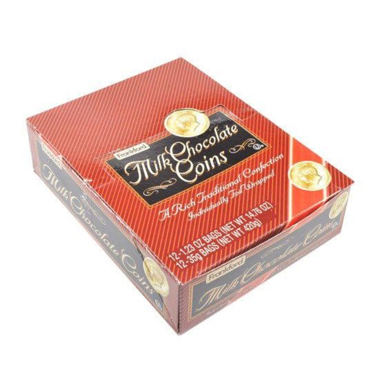 Frankford Milk Chocolate Gold Coin Bags