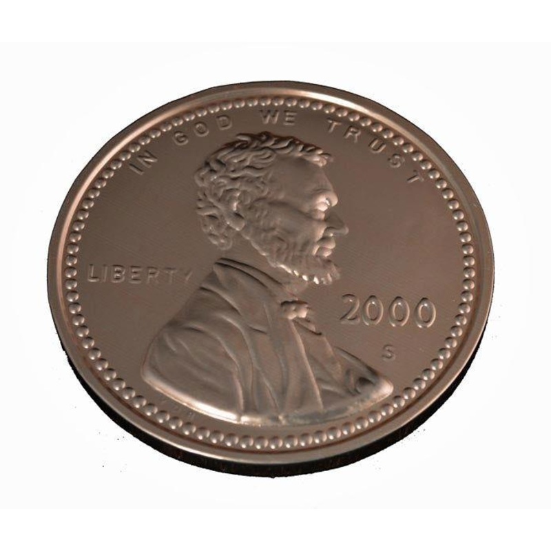 Giant Chocolate Penny Medallion