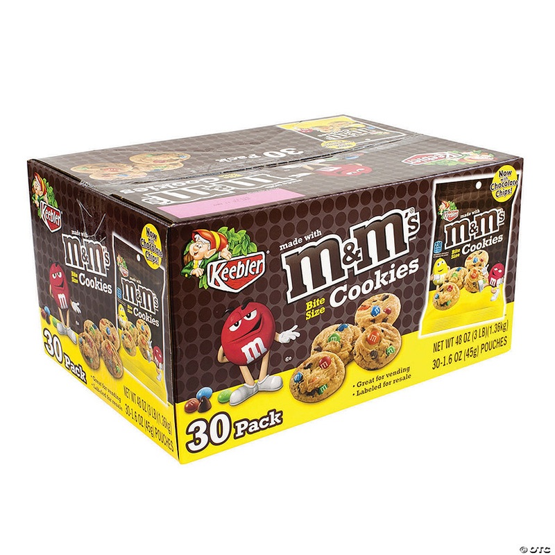 Keebler M&M Cookie, 30 Count