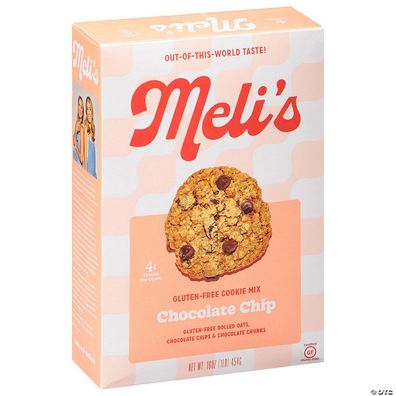 Melis Cookies Cookie Mix Chocolate Gluten Free 16 oz (Pack of 6)