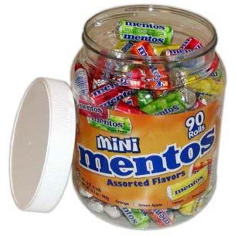 Mentos Mini Jar