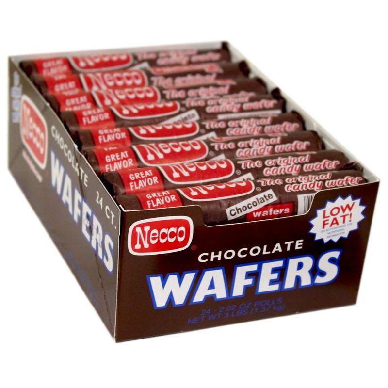 Necco Chocolate Wafers Assorted 24ct