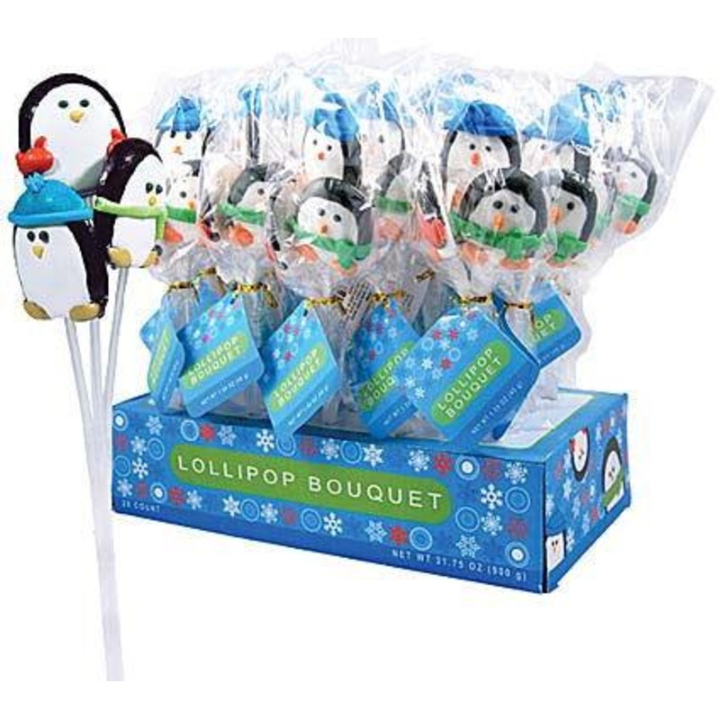 Penguin Lollipop Bouquet