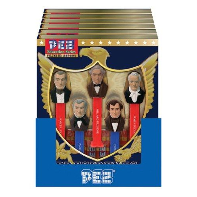Pez Presidents of the United States Volume III  : 1845 – 1861