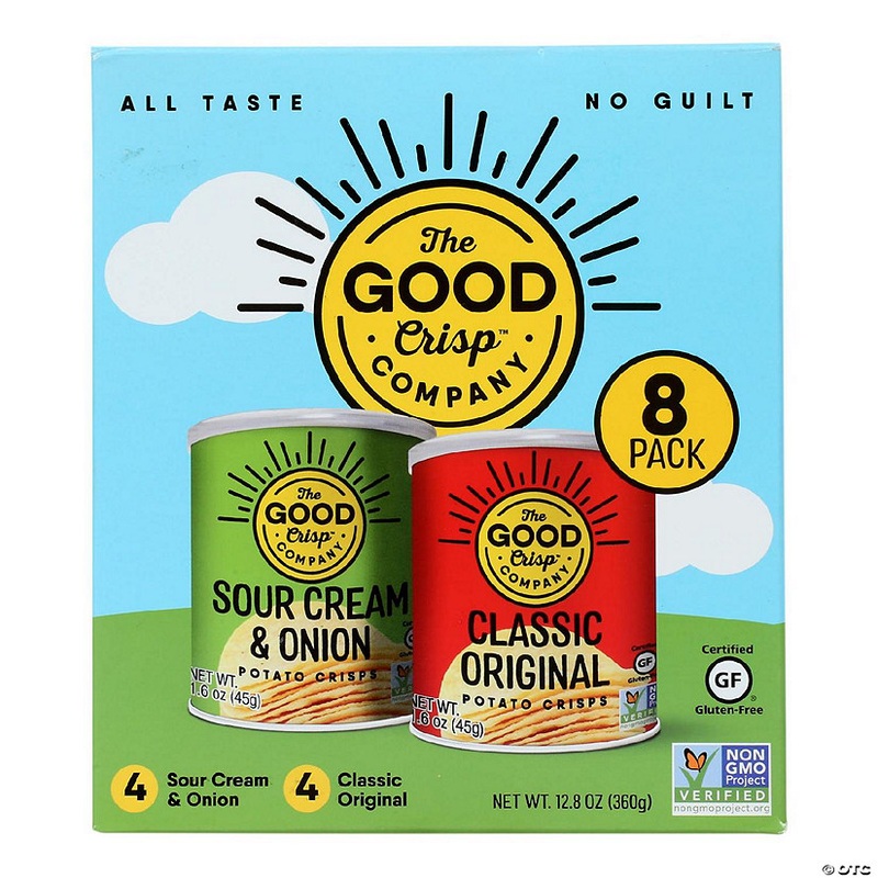 The Good Crisp Company – Pot Crisp Sngle 8pk Mlt Pack – Case of 4-8/1.6 OZ