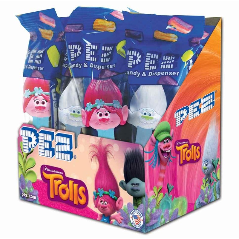 Trolls Pez Dispensers