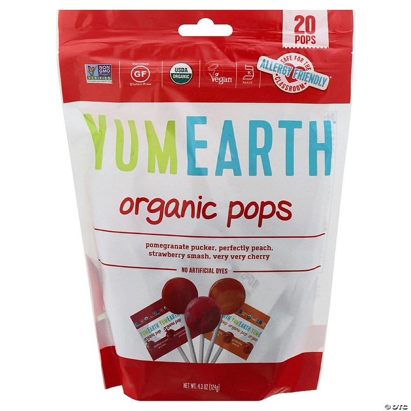 Yumearth Lolli Pop Fruit 4.2 oz (Pack of 12)