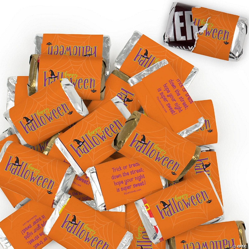 136 Pcs Halloween Candy Party Favors Hershey’s Miniatures Chocolate – Spirit