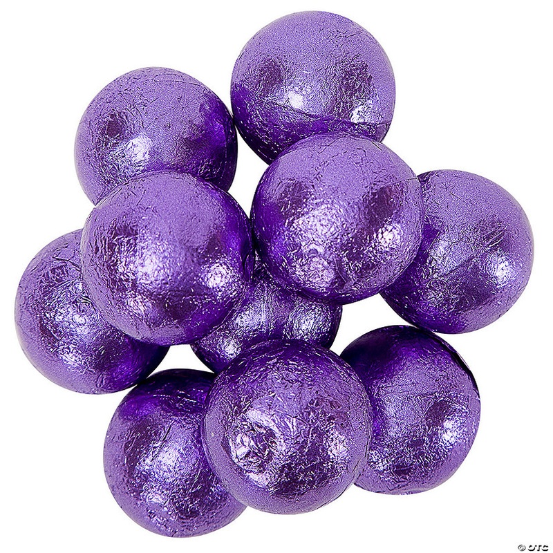 24 lbs. Palmer Double Chocolate Balls in Purple Wrapper – 888 Pc.