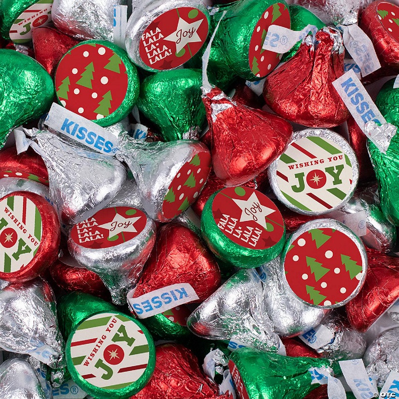 360 Pcs Christmas Candy Chocolate Hershey’s Kisses Bulk (4lb) – Joy