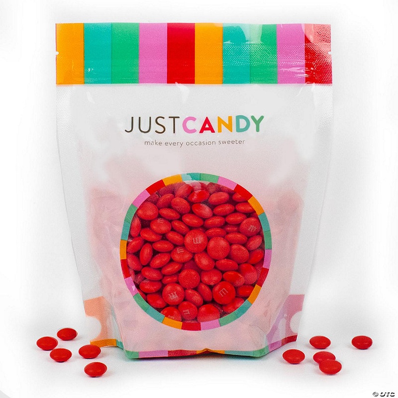 375 Pcs Red M&M’s Candy Milk Chocolate (12oz, Approx. 375 Pcs)