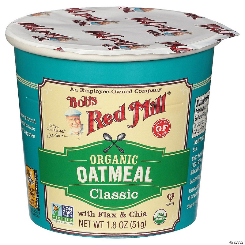 Bobs Red Mill Oatmeal Cup Org Classic 1.8 oz (Pack of 12)