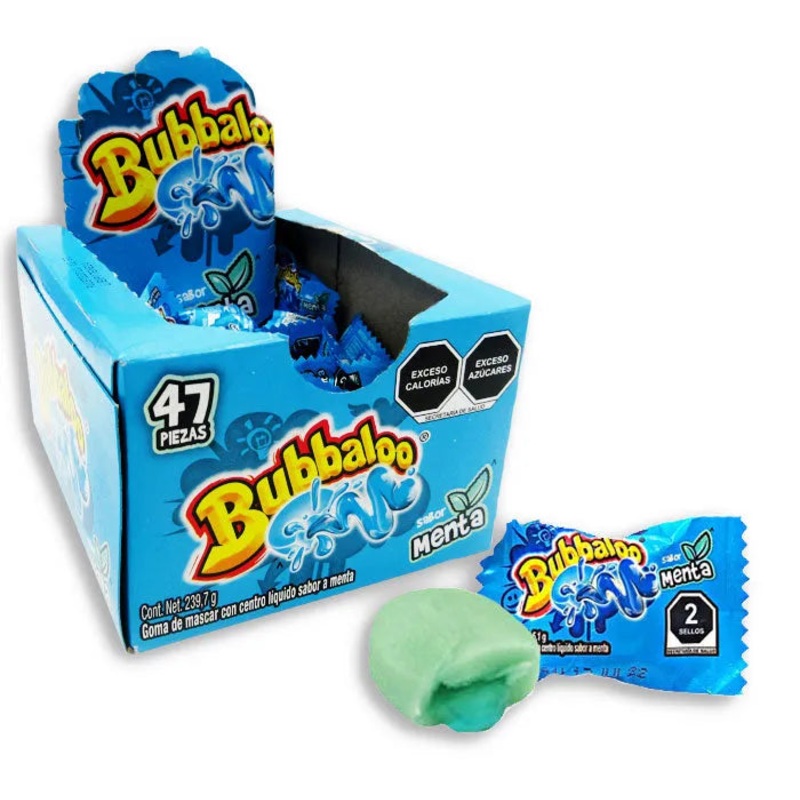 Bubbaloo Liquid Filled Bubblegum – Mint: 47-Piece Box