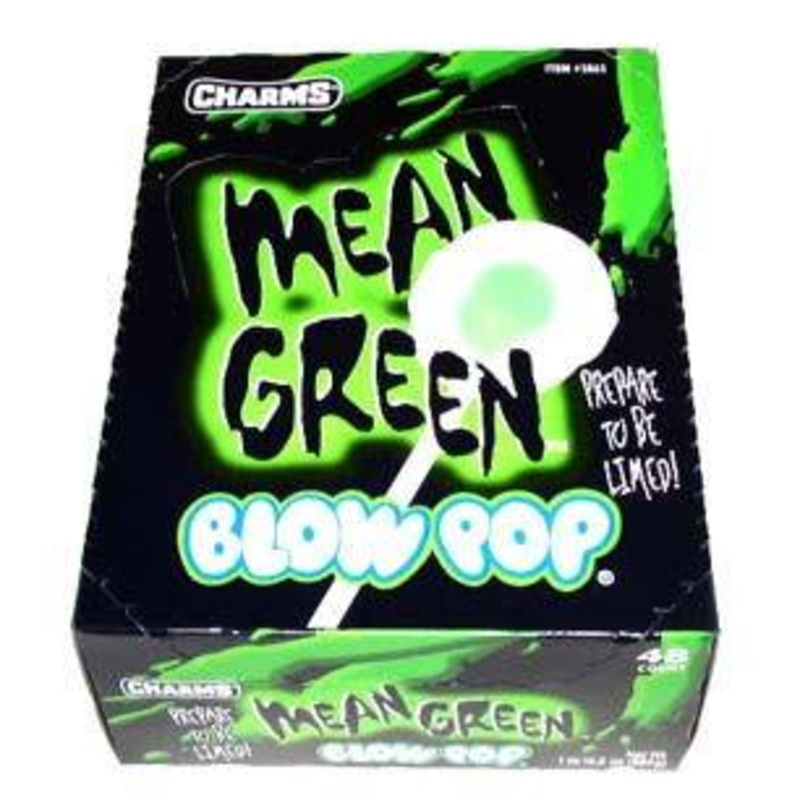 Charms Mean Green Blow Pops