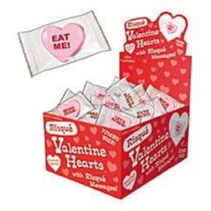 Conversation Hearts with Risque Messages