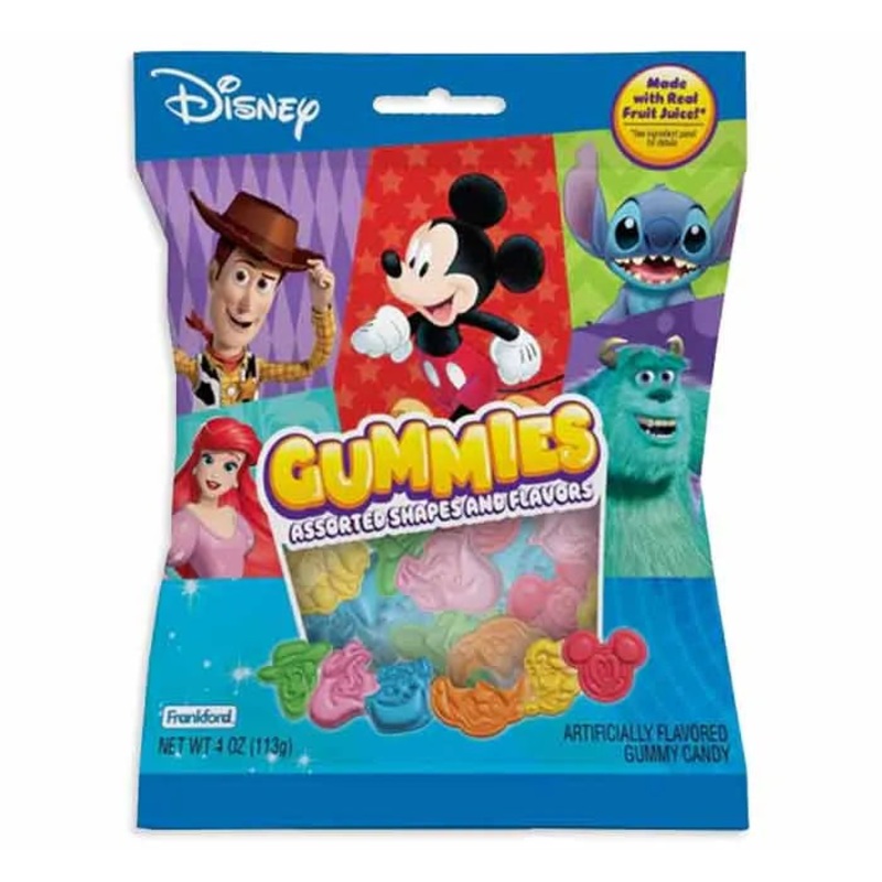 Disney Assorted Gummies: 12-Piece Case