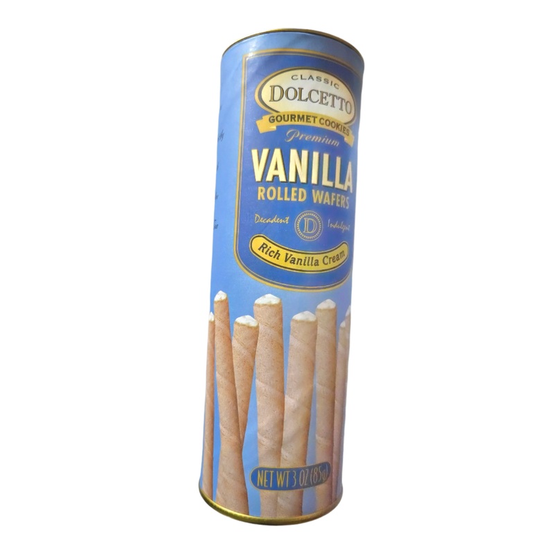 Dolcetto Rolled Vanilla Wafers