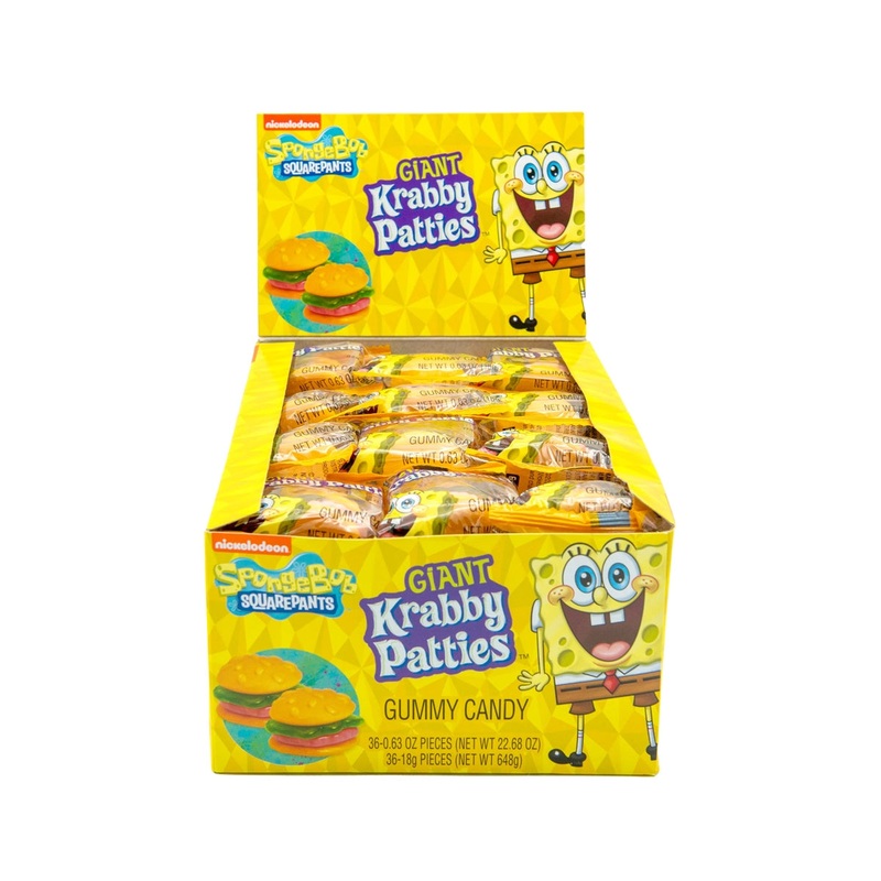 Giant Gummy Krabby Patties Candy Changemakers