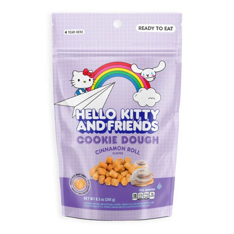 Hello Kitty Cookie Dough – Cinnamon Roll: 10-Piece Case