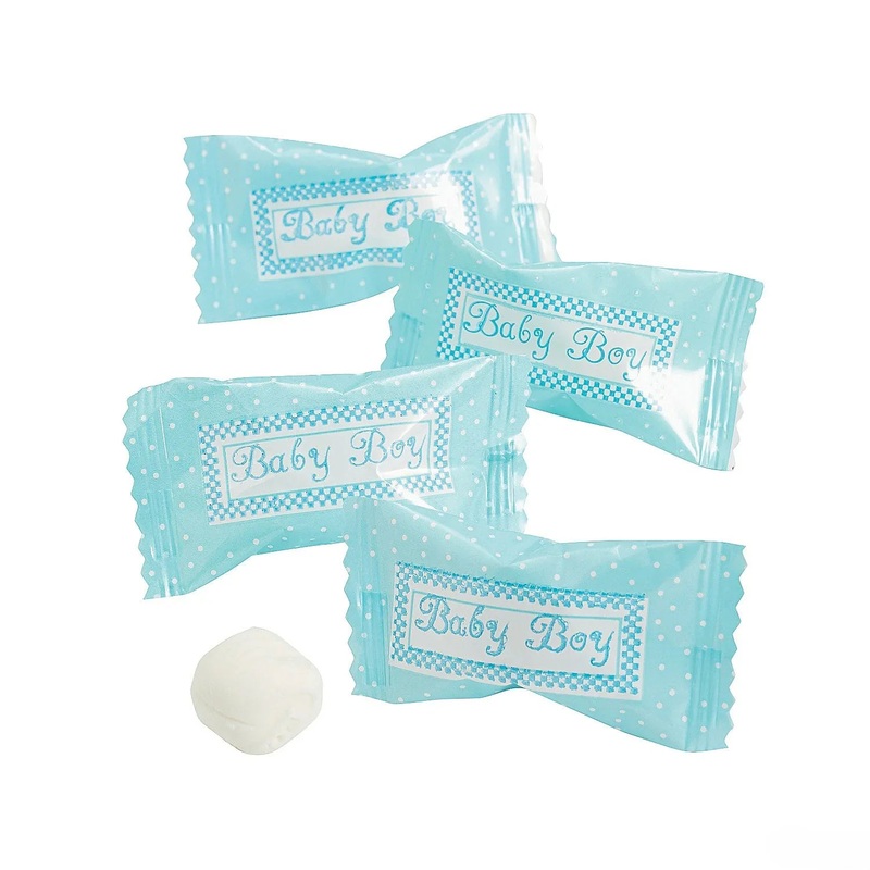 It’s a Boy Wrapped Butter Mint Creams: 108-Piece Bag