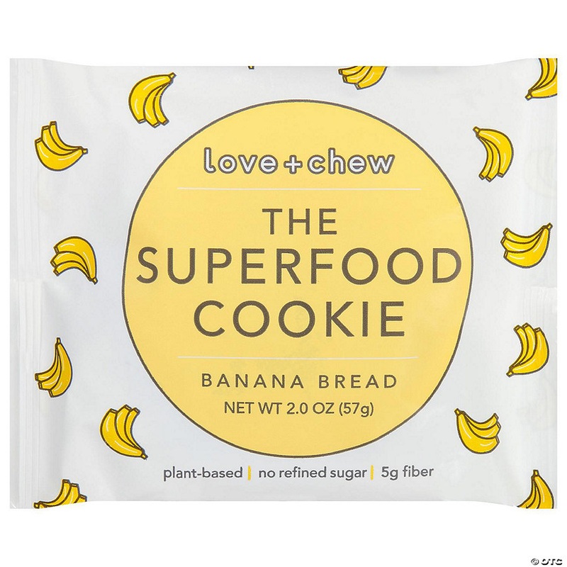 Love Chew Cookie Banana Bread 2 oz (Pack of 12)