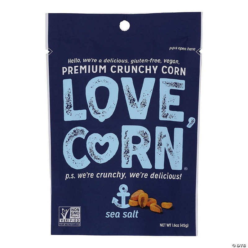 Love Corn – Roasted Corn Sea Salt – Case of 10 – 1.6 OZ