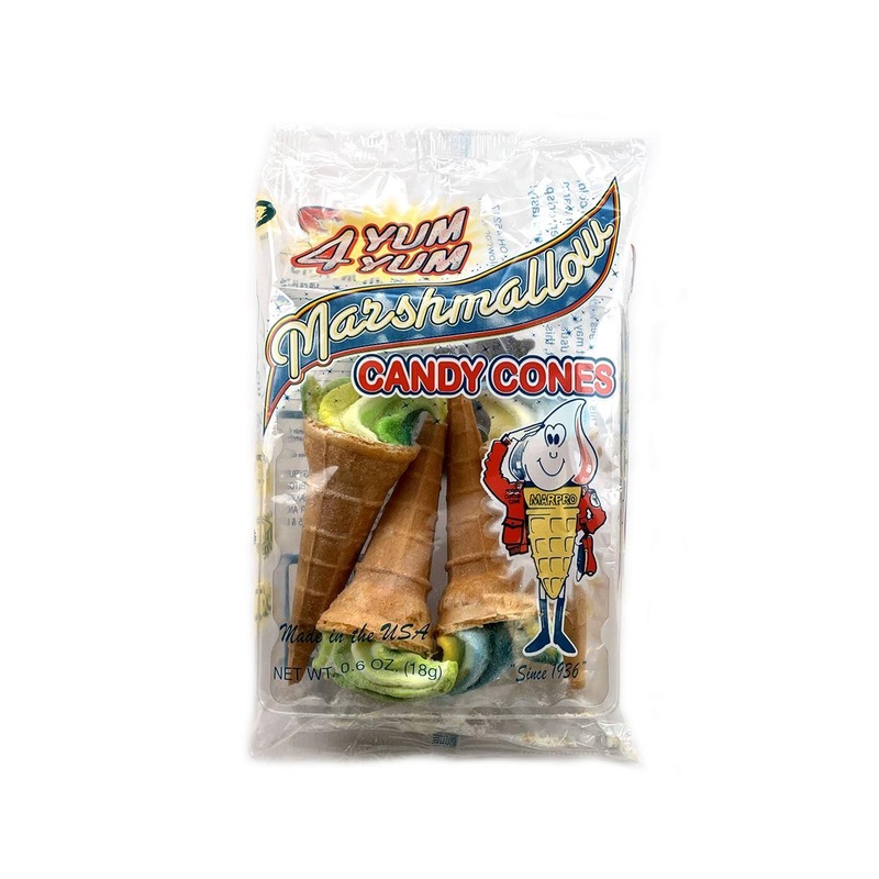 Marpro “Yum-Yum” Marshmallow Cones 4 Packs
