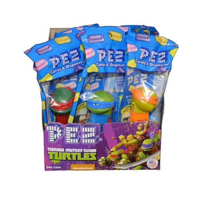 Pez Dispensers Teenage Mutant Ninja Turtles