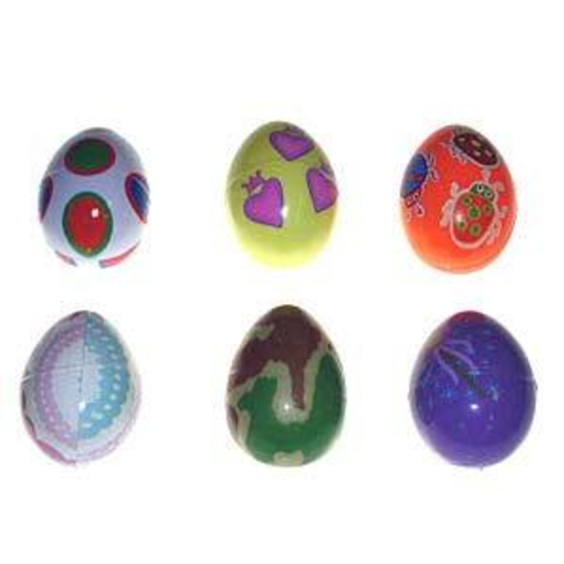 Plastic Candy Filled Easter Eggs