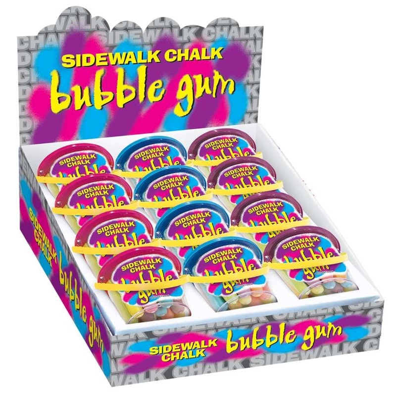 Sidewalk Chalk Bubble Gum
