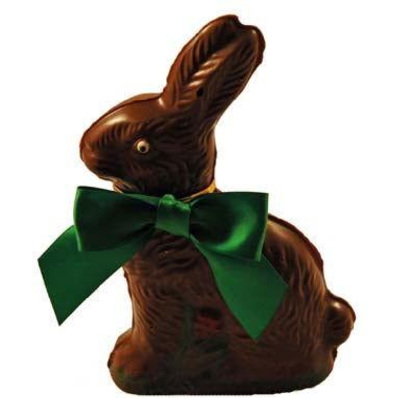 Sitting Chocolate Easter Rabbit