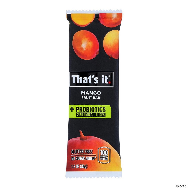That’s It – Probiotic Fruit Bar Mango – Case of 12 – 1.2 OZ