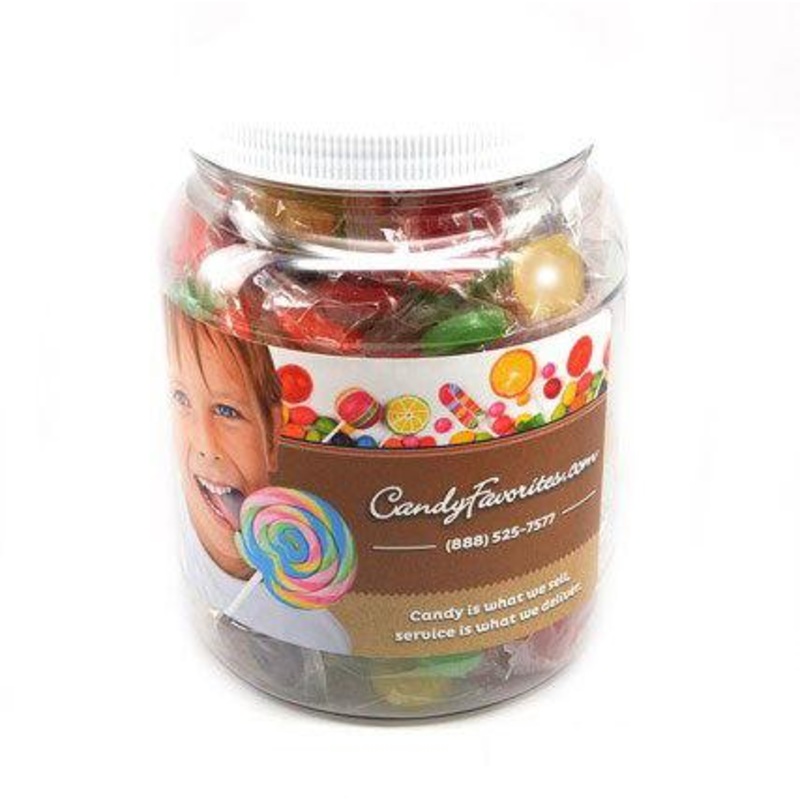 Wrapped 5 Flavor Lifesavers Candy Jar