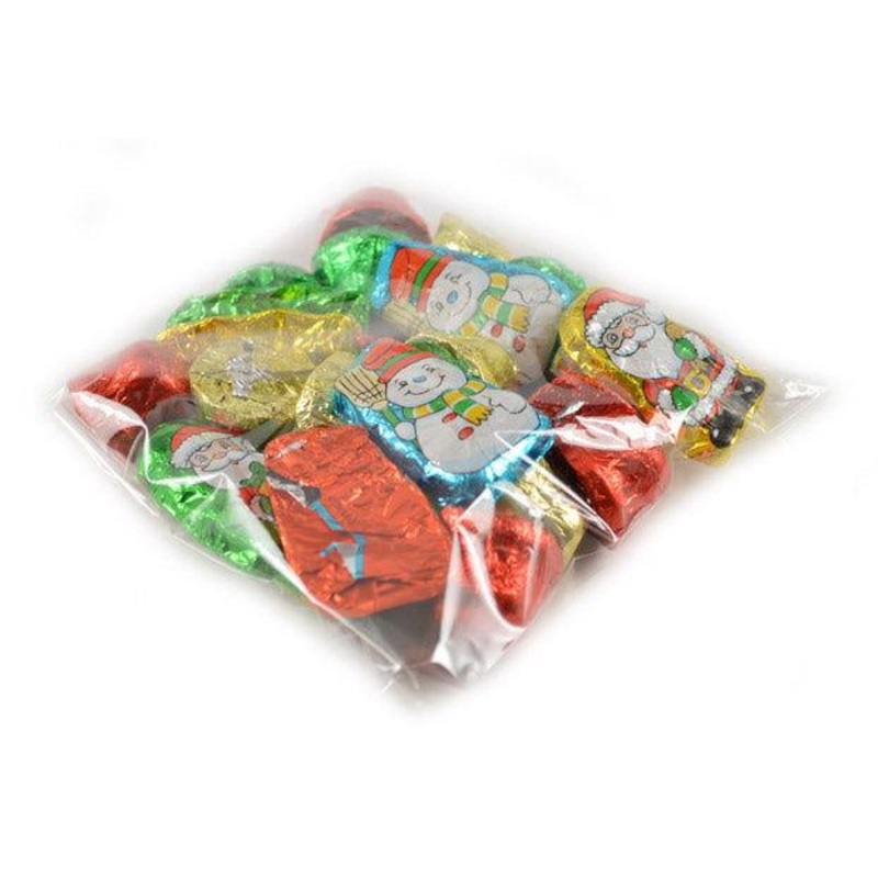 Assorted Christmas Chocolate Foils Bags