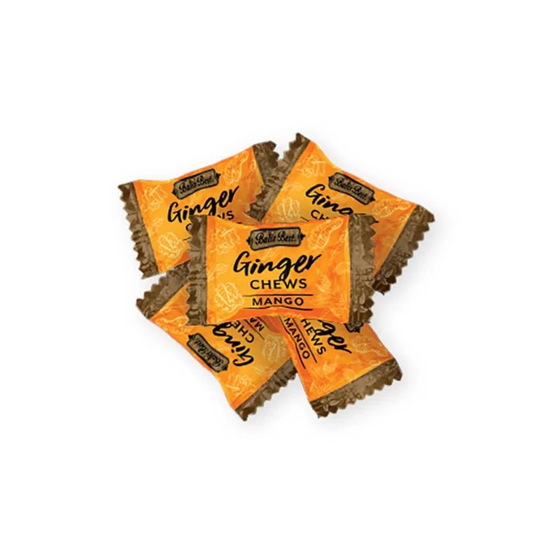 Bali’s Best Tropical Mango Ginger Chews: 1LB Jar