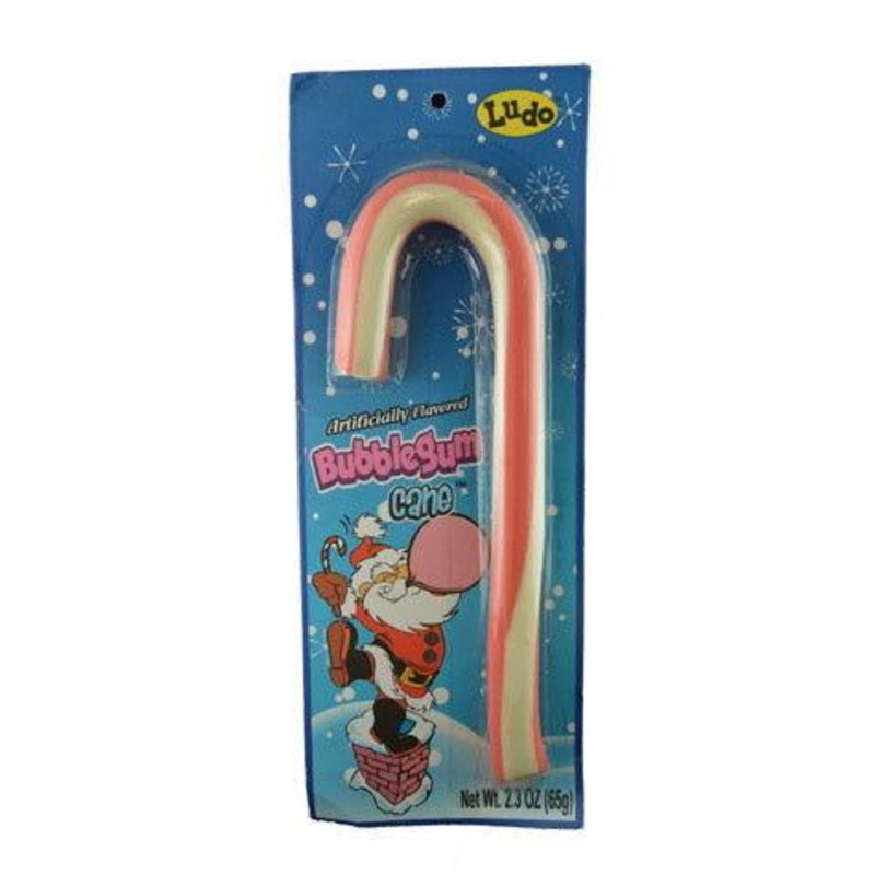 Bubble Gum Candy Canes