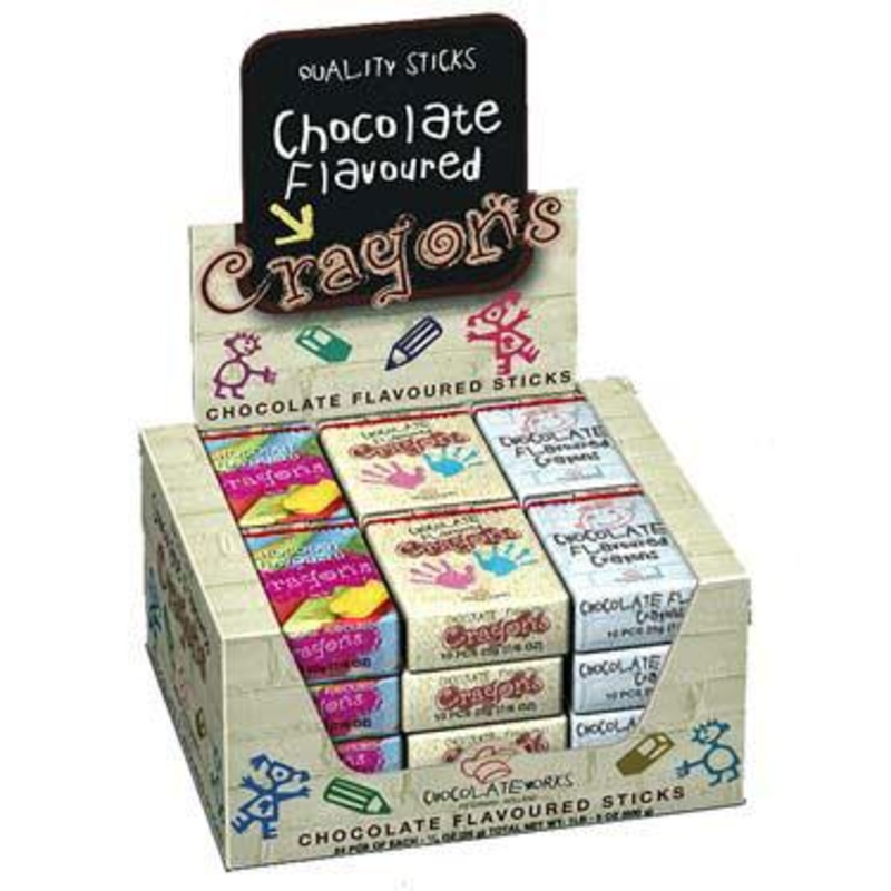 Chocolate Flavoured Crayons