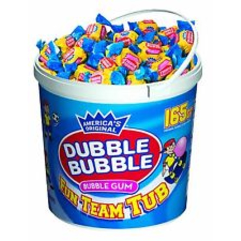 Concord Dubble Bubble Team Tub 165ct