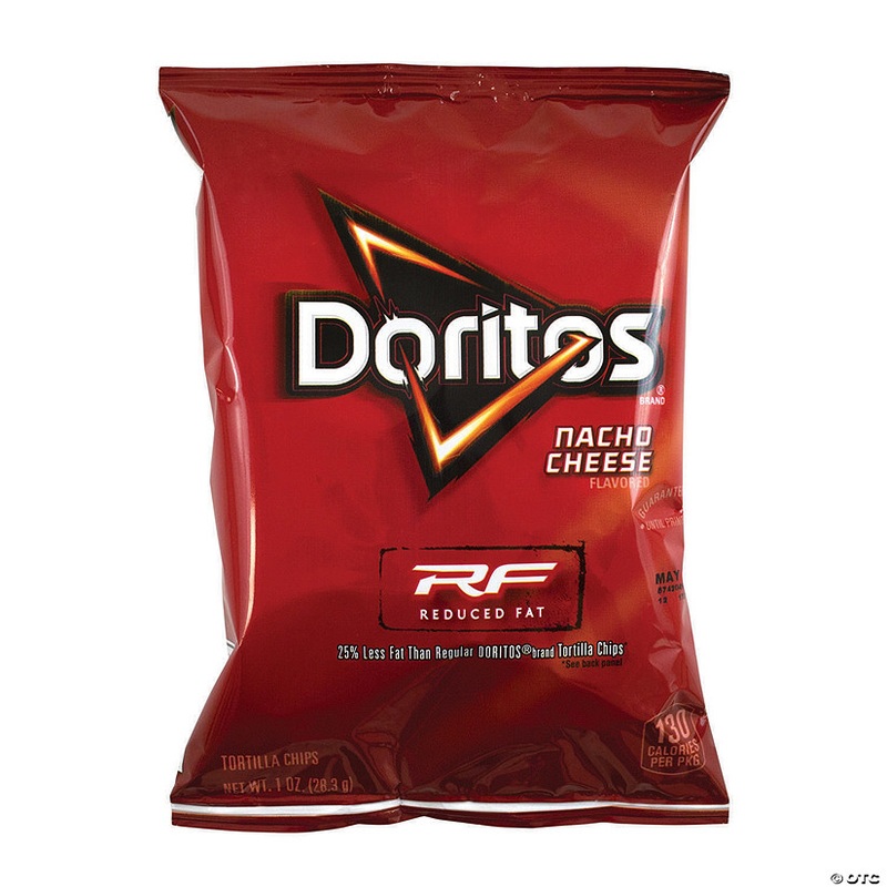 Doritos Reduced Fat Nacho Cheese, 1 oz, 72 Count