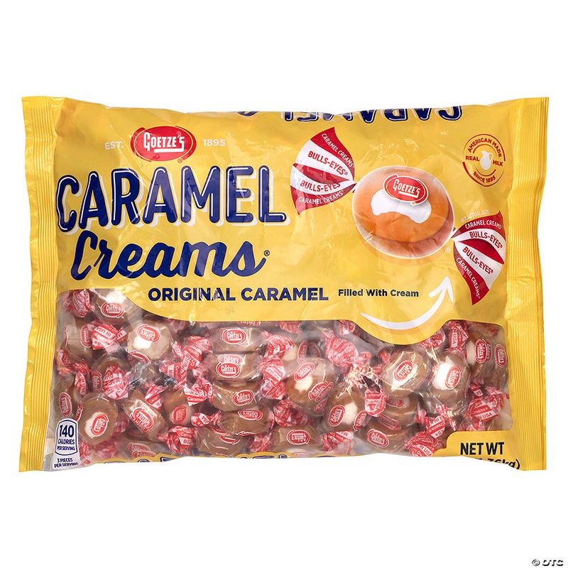 Goetze’s Caramel Creams Candy, 48 oz