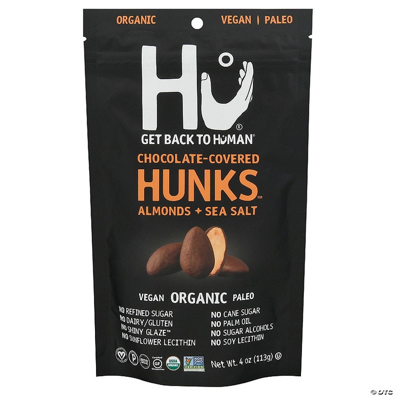 Hu Chocolate Hunks Almond Sea Salt 4 oz (Pack of 6)