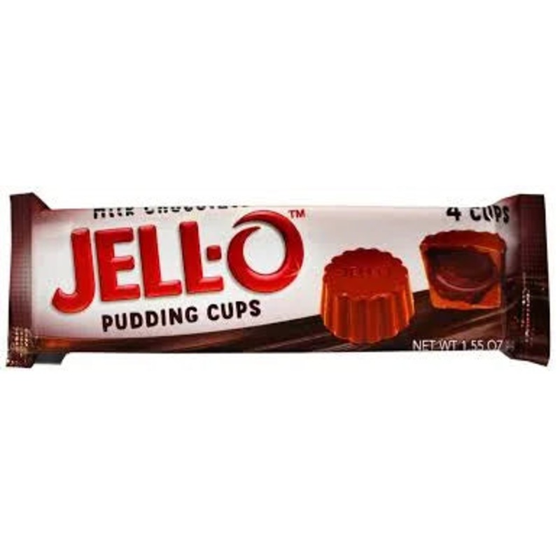 Jell-O Milk Chocolate Pudding Cups Candy: 12-Piece Box