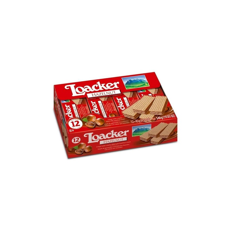 Loacker Haleznut Wafers