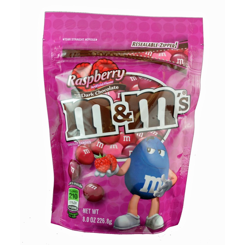 M&M’s  Dark Chocolate Raspberry Bags