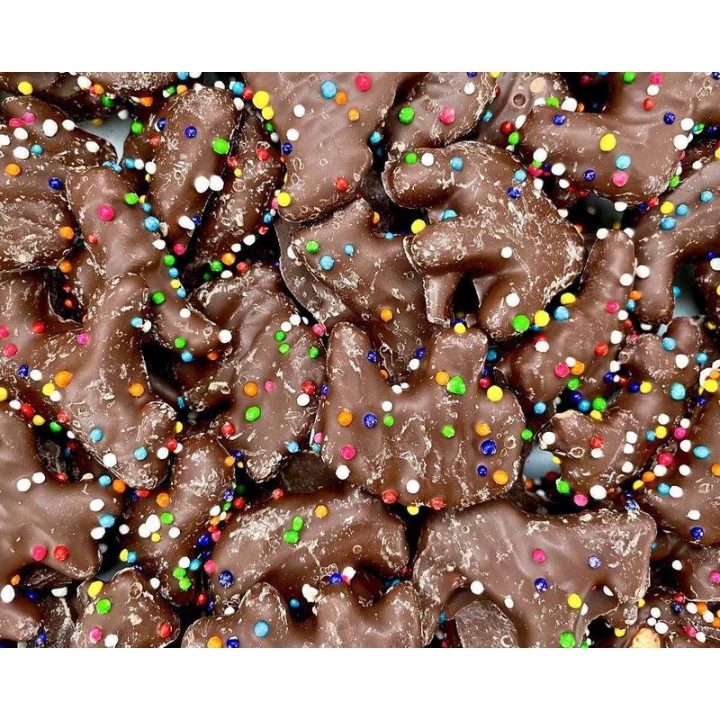 Milk Chocolate Covered Animal Crackers